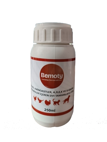 Bemoty%20Temel%20Aminoasitler%20ve%20Vitamin%20İçeren%20Tamamlayıcı%20Yem%20250ml