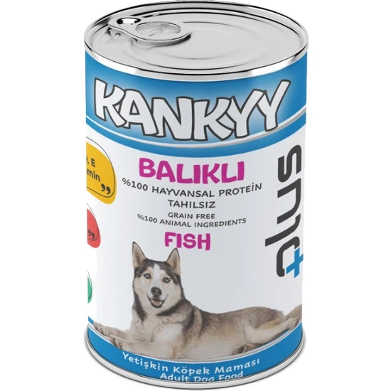 KANKYY%20BALIK%20ETLİ%20YETİŞKİN%20KÖPEK%20KONSERVE%20YAŞ%20MAMA%20415%20GR