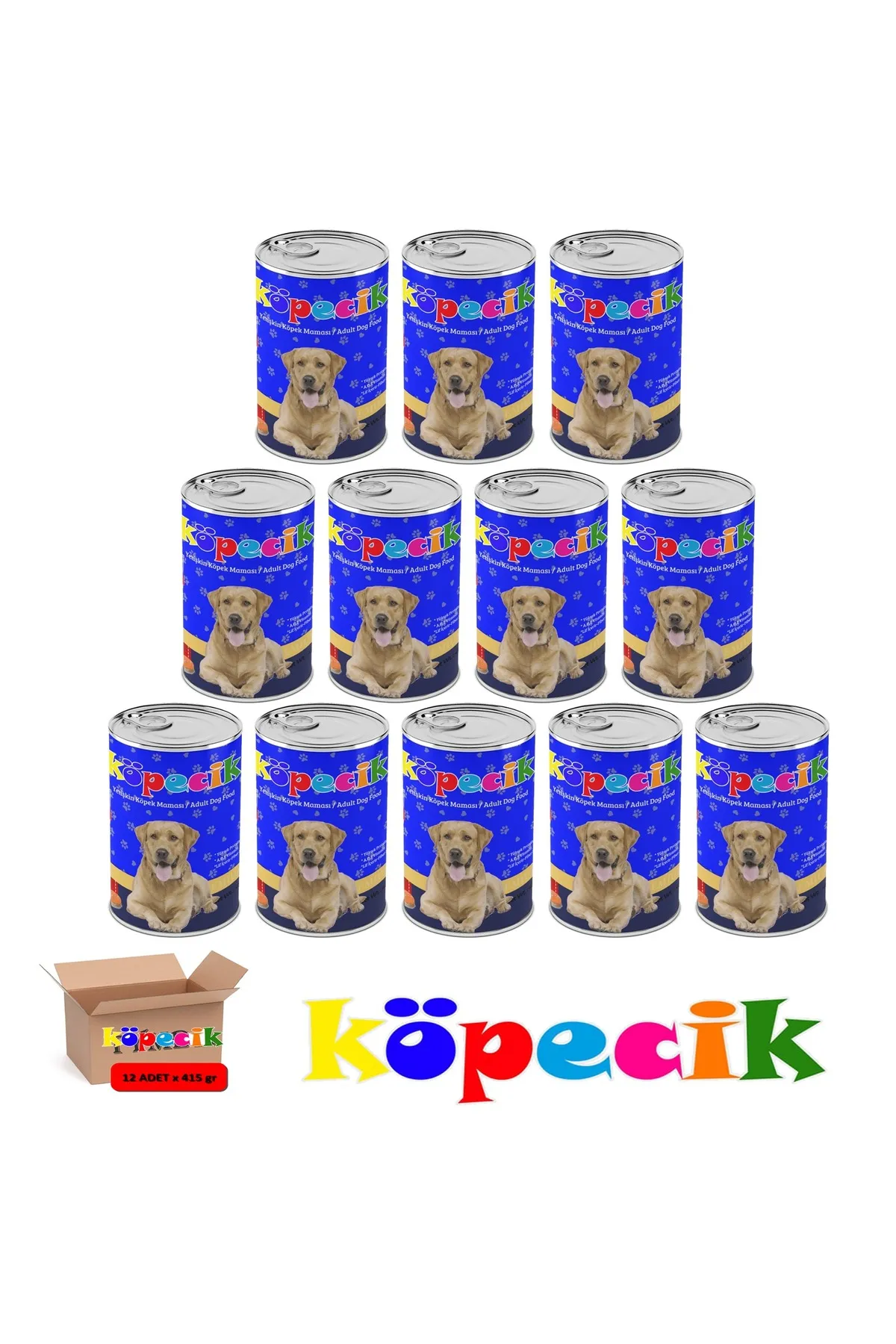 KÖPECİK%20BALIK%20ETLİ%20YETİŞKİN%20KÖPEK%20KONSERVE%20YAŞ%20MAMA%20415%20GR