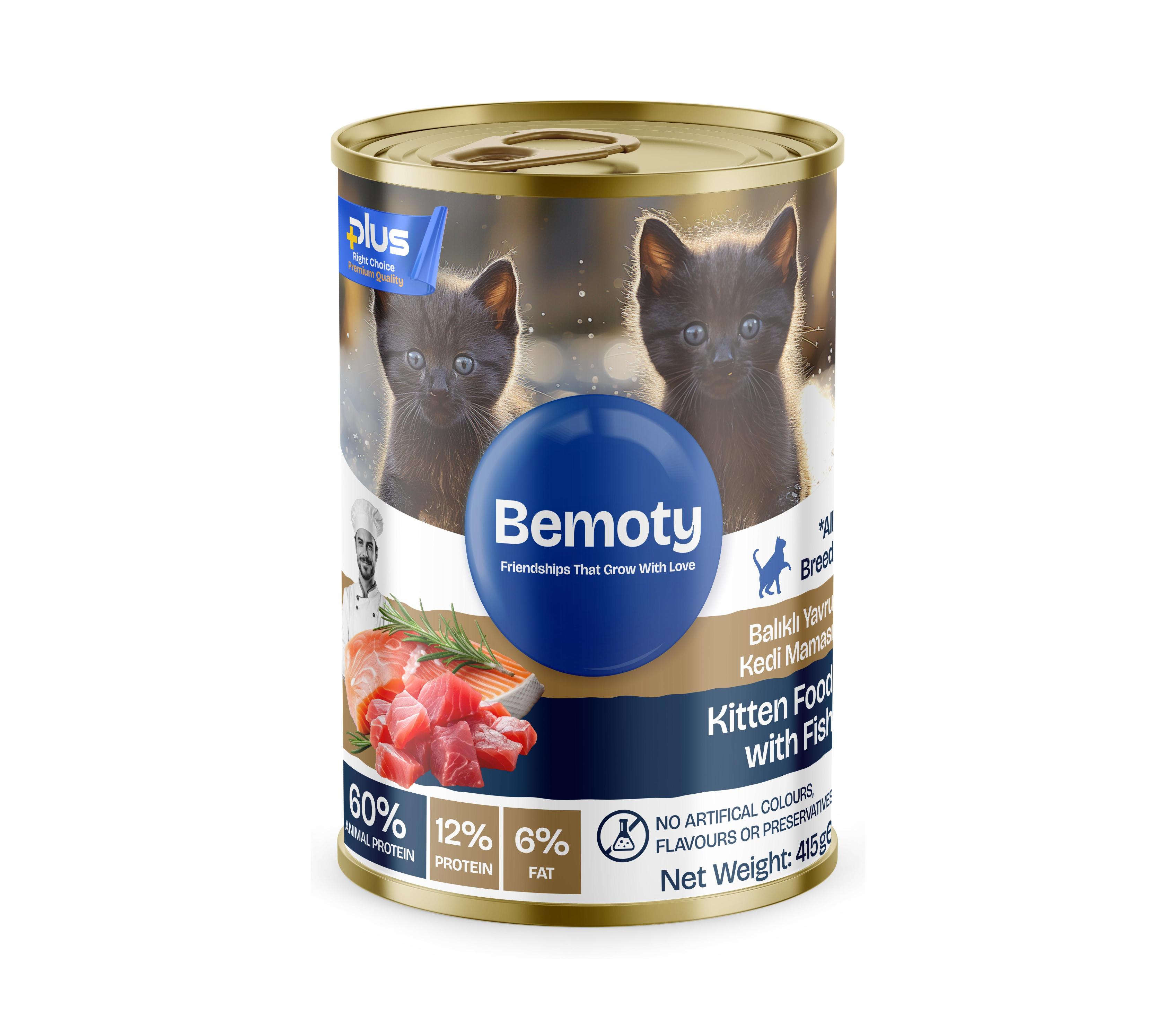 Bemoty%20Balıklı%20Yavru%20Kedi%20Konserve%20Mama%20415gr