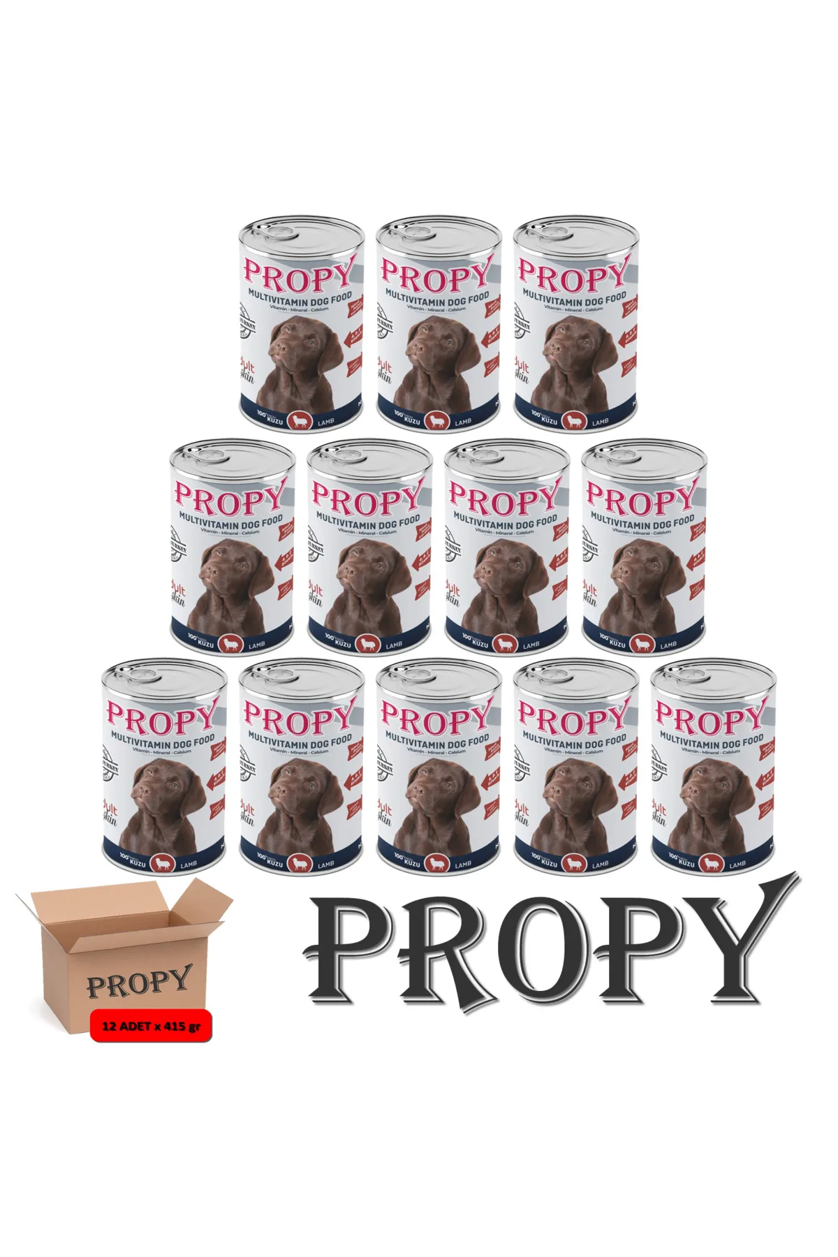 PROPY%20KUZU%20ETLİ%20YETİŞKİN%20KÖPEK%20KONSERVE%20YAŞ%20MAMA%20415%20GR