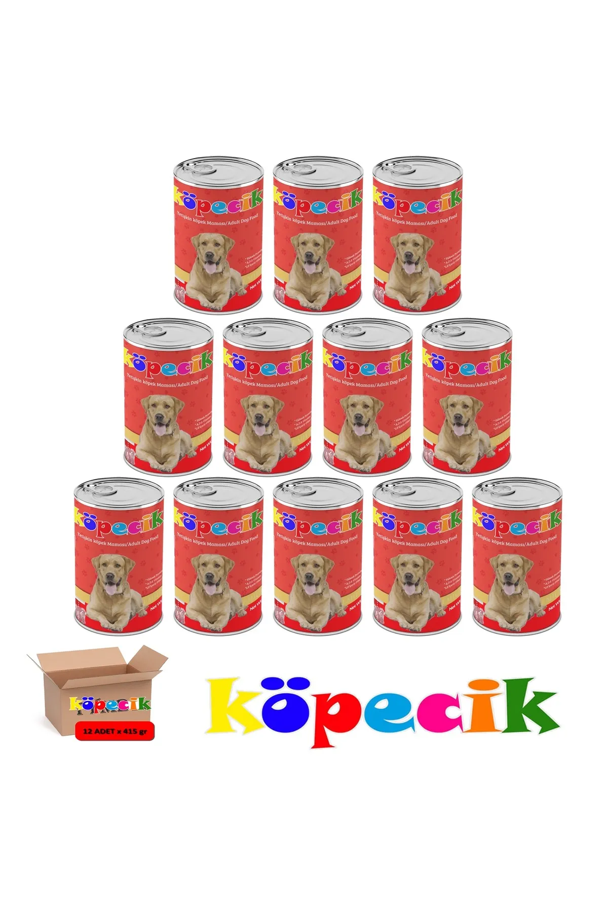 KÖPECİK%20KUZU%20ETLİ%20YETİŞKİN%20KÖPEK%20KONSERVE%20YAŞ%20MAMA%20415%20GR