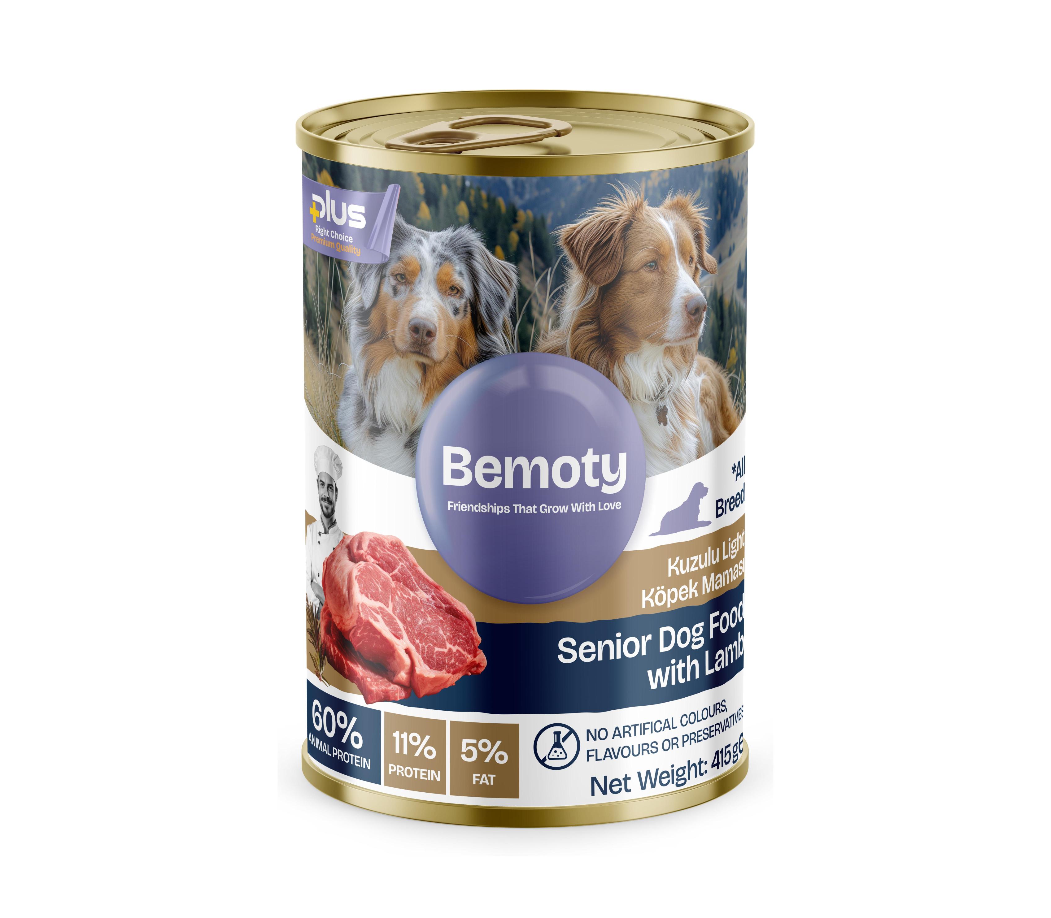 Bemoty%20Light,%20Yaşlı%20Köpek%20Konserve%20Mama%20415gr