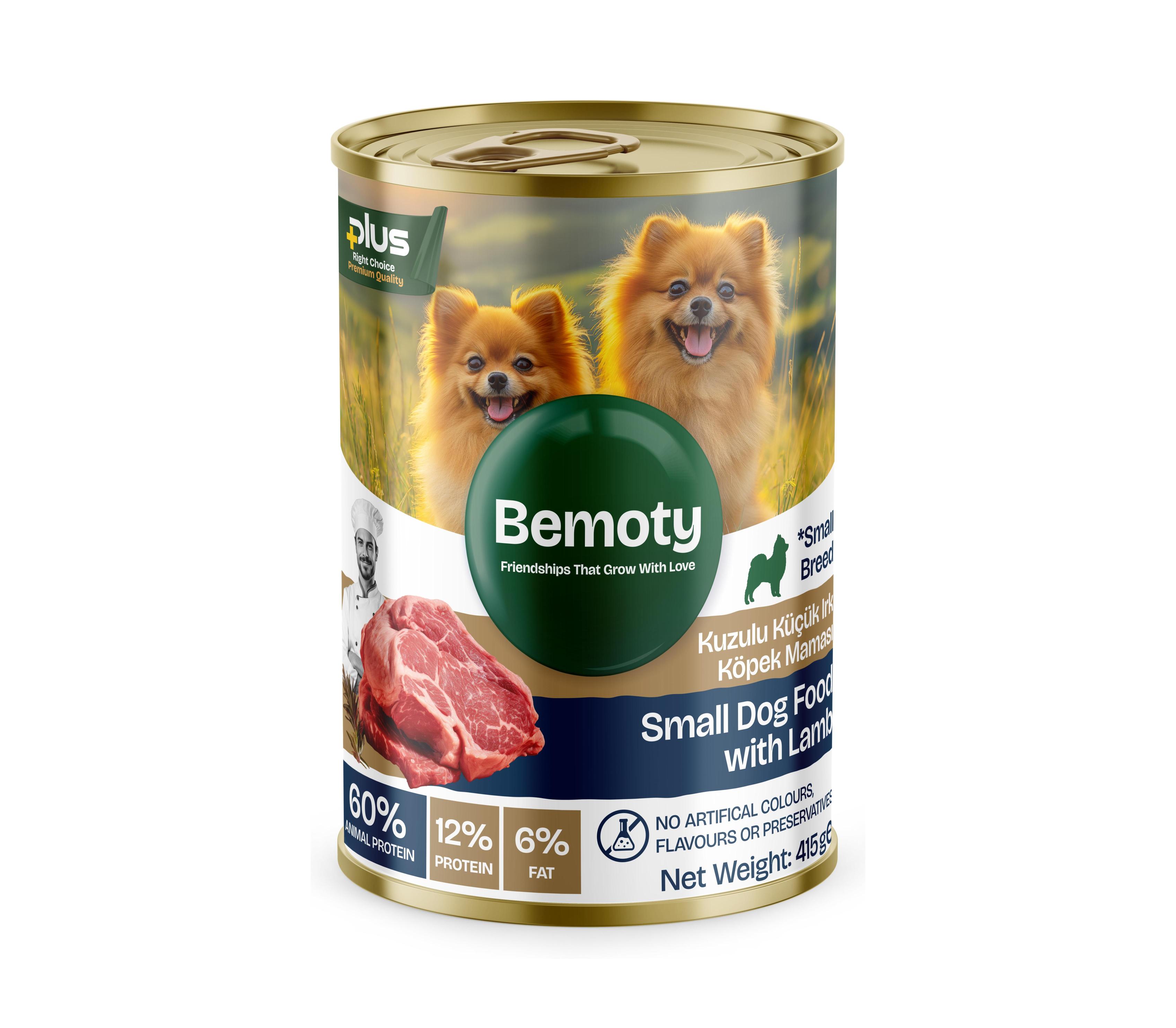 Bemoty%20Mini%20Irk%20Köpek%20Konserve%20Mama%20415gr