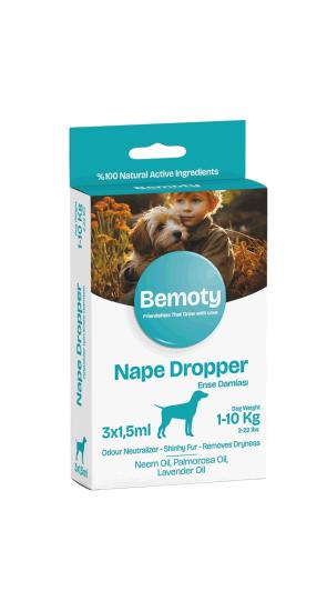 Bemoty 1-10Kg Köpekler için Deri Bakım Ense Damlası 3x1,5ml