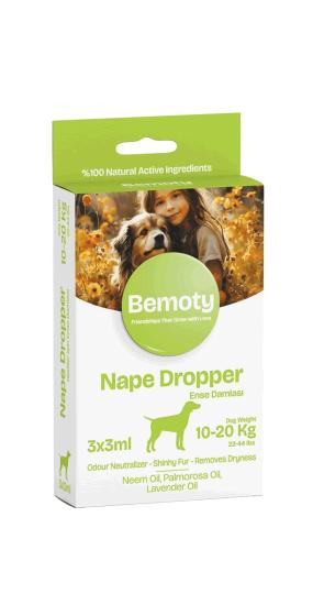 Bemoty 10 - 20 Kg Köpekler için Deri Bakım Ense Damlası 3x3ml