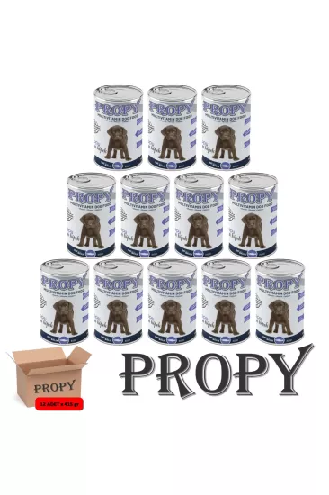 PROPY BALIK ETLİ YAVRU KÖPEK KONSERVE YAŞ MAMA 415 GR