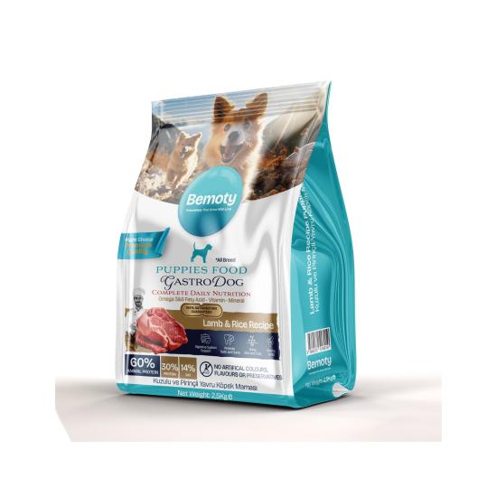 Bemoty Kuzulu & Pirinçli Yavru Köpek Maması 2,5kg