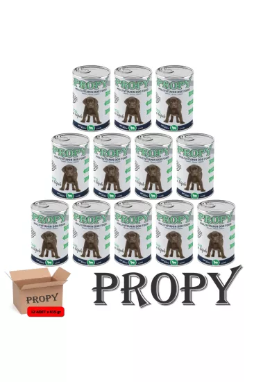 PROPY KUZU ETLİ YAVRU KÖPEK KONSERVE YAŞ MAMA 415 GR