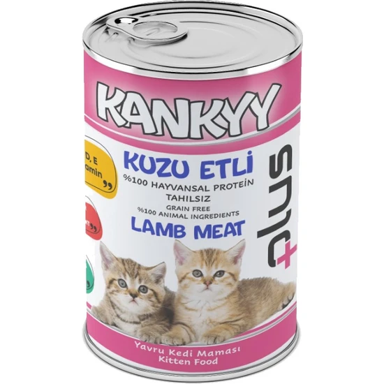 KANKYY%20KUZU%20ETLİ%20YAVRU%20KEDİ%20KOSERVE%20YAŞ%20MAMA%20415%20GR